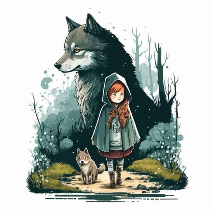 Казка для дітей - Закон вовків