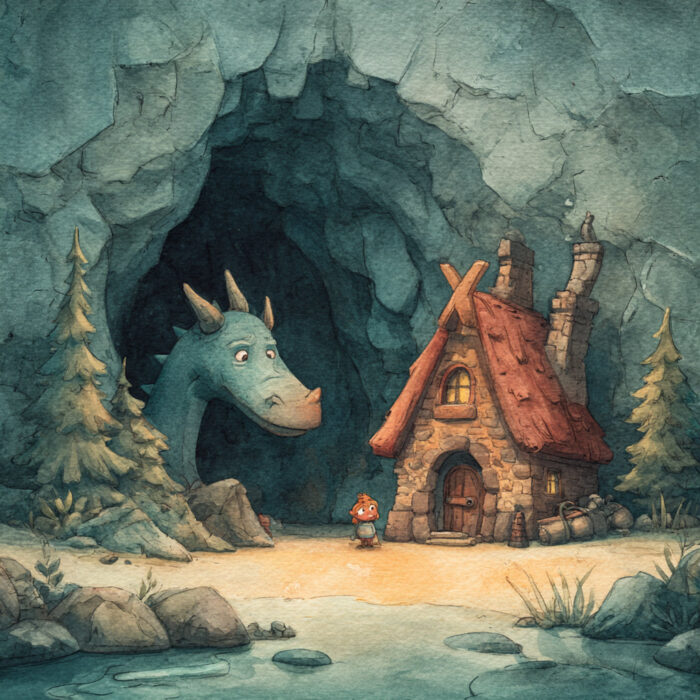 Казка перед сном - Історія про дракона