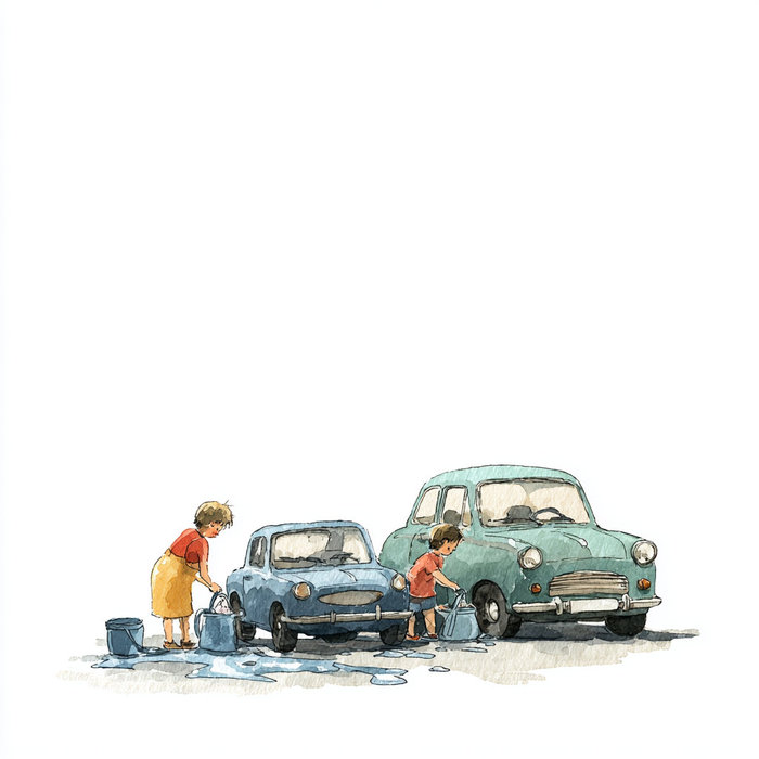 Казка на ніч - Як змінився гонщик.