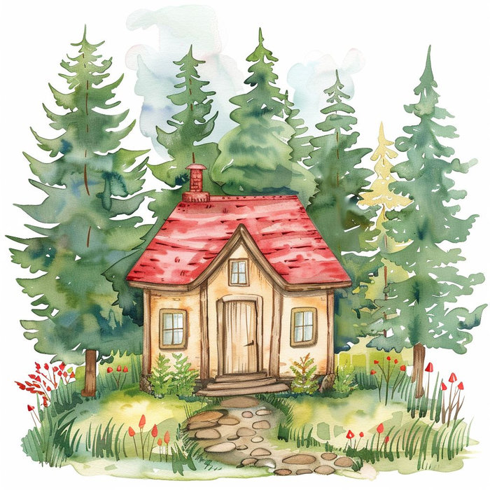 Казки для читання - Про відьму та іжачка