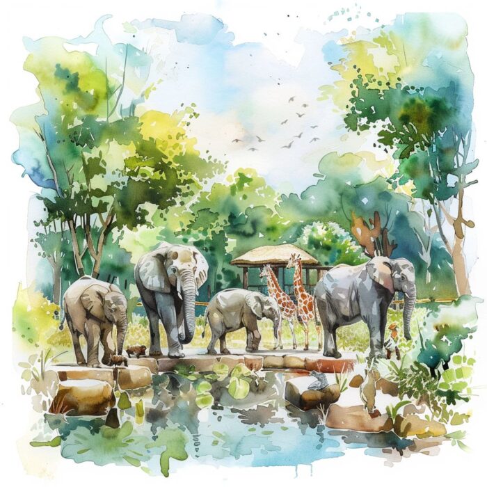 Казка для дітей - Казки про зоопарк