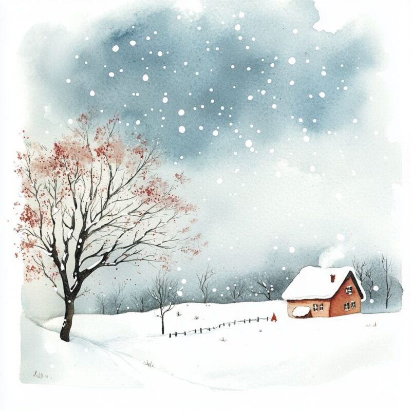 Казка на ніч - Перша снігова заметіль