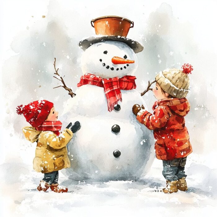 Казка перед сном - Сніговик