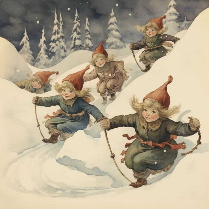 Казка для читання - Ярик і зимові гноми