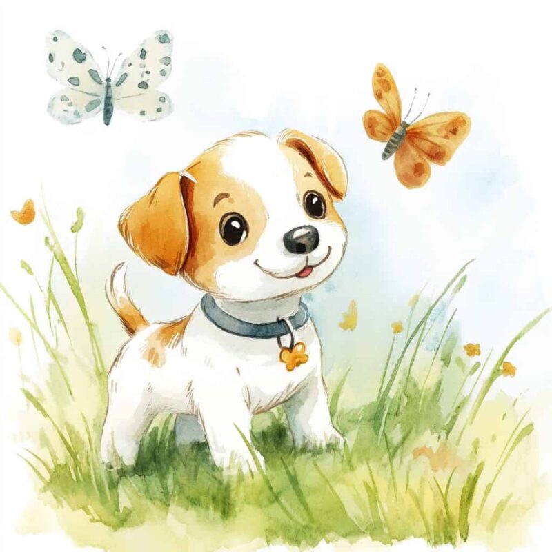 Казка для дітей - Як песик вигуляв пана Голубка