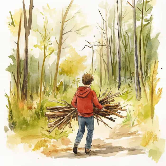 Казка на ніч - Березова гілочка