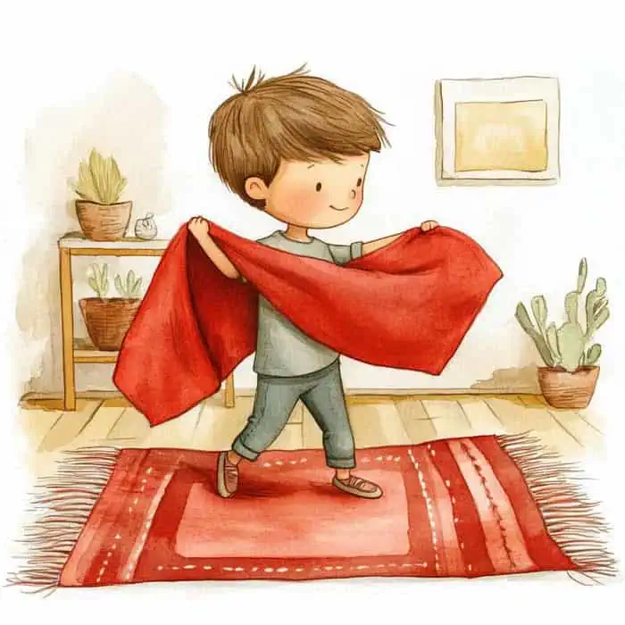 Казки для читання - Літаюча ковдра