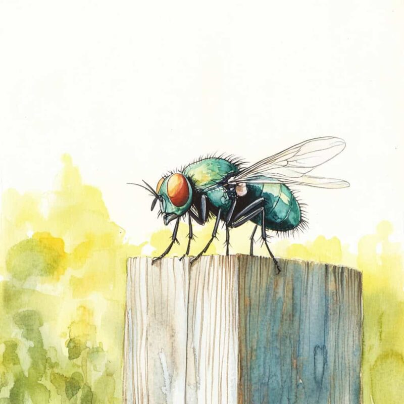 Казка для дітей - Як маленька мушка не хотіла бути мушкою