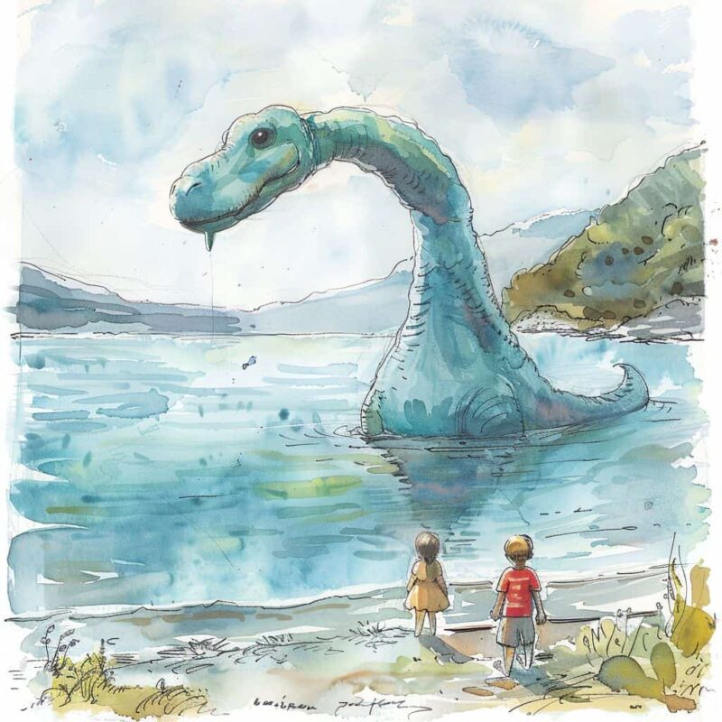 Казка для дітей - Таємниця Лох Несса