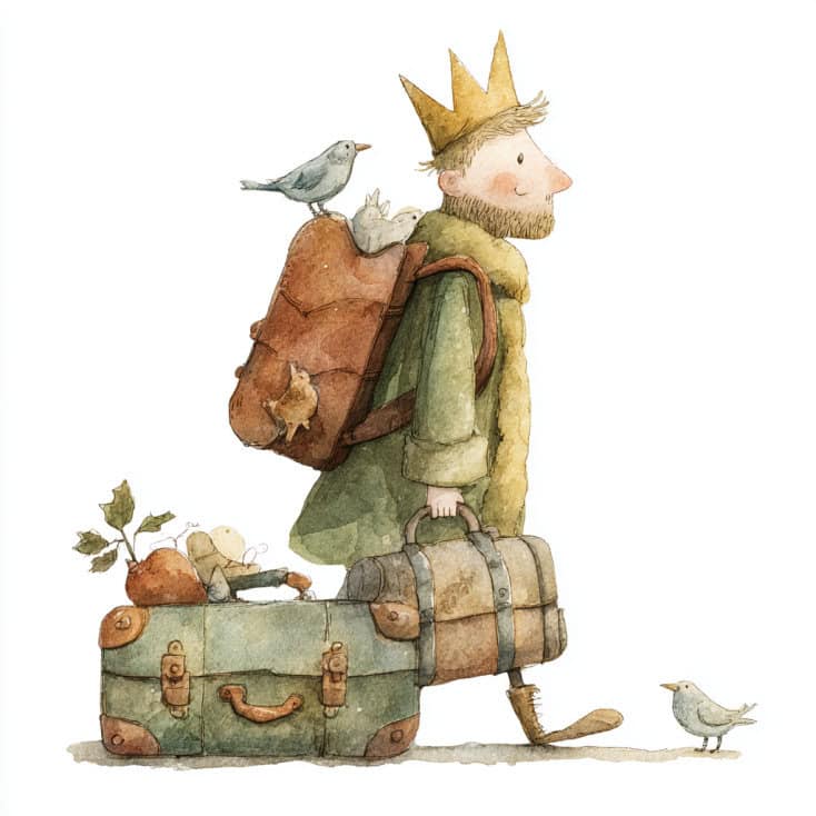 Казка перед сном - Яблуневий сад короля Антонія